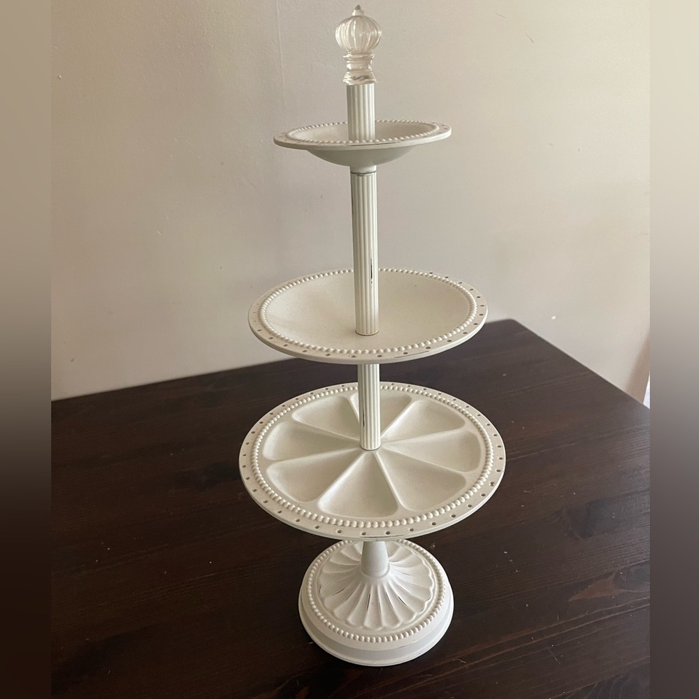 Pottery Barn Teen 3-tier Rotating Jewelry Organizer
